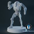 Pose-11-White.jpg 1:48 Scale Battle Droid Army - B2 Class - 3D Print Files