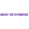B AND O_Logo_2_MadeInDenmark.stl BANG & OLUFSON DENMARK LOGO