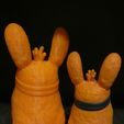 Minion-Kevin-Rabbit-Painted-2.jpg Archivo STL Minion Kevin Rabbit (Easy print no support)・Modelo imprimible en 3D para descargar