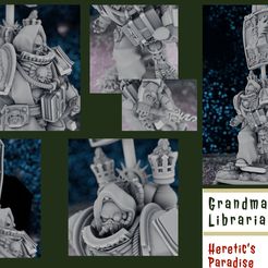 Ezekiel2.jpg STL-Datei Grandmaster of the Librarians - The Holder of the Keys・3D-Drucker-Vorlage zum herunterladen