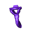 Chevron_08.OBJ OBJ file Life size baby T-rex skeleton - Part 09/10・3D printable design to download