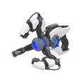 1.png Symmetra Blaster - Overwatch - Printable 3d model - STL + CAD bundle - Commercial Use