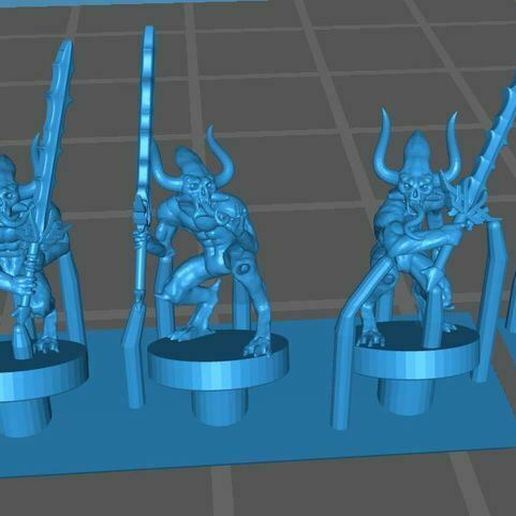 Epic scale Blood Demons 3D model
