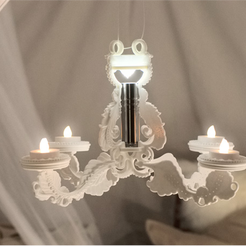 download-7.png Free STL file Glamping Chandelier・3D printable model to download