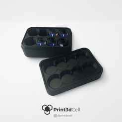 ® Print3dCel| @print3dcell Portable Storage Container for 35mm film rolls