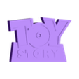 RedYellowDarkBlue - Toy Story.stl 3D MULTICOLOR LOGO/SIGN - Pixar Movie Titles Pack