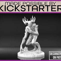 Forest_Guardian_1-01.jpg STL-Datei Waldwächter - Tabletop-Miniatur・3D-druckbare Vorlage zum herunterladen