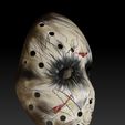 Jason-mask-damage2.jpg JASON VOORHEES DAMAGE CUSTOM MASK