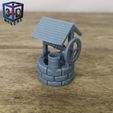 puits_complet_1.jpg Archivo 3D POZO DE AGUA CON TAPA DE POZO PARA JUEGO DE MESA・Diseño de impresión en 3D para descargar