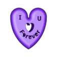 ILove_U_Hart_Forever.stl I Love U Hart Forever