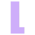 L.stl English Alphabet 26 letters
