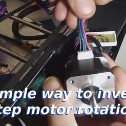 invert-step-motor.jpg Free STL file How to invert of step motor rotation・3D printer model to download