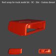 Nuevo-proyecto-2022-03-10T225420.343.png Roof scoop for truck model kit - RC - Slot - Custom diecast