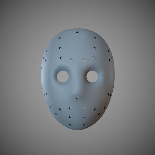 🏒 Jason Voorhees hockey mask, Friday the 13th・Free OBJ File for 3D ...