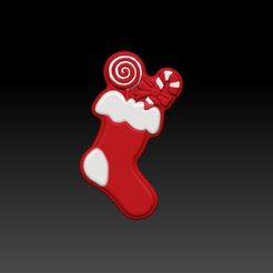 ornamneeee.jpg Archivo STL adornos para botas de navidad - BOMBA DE MOLDE, CHAMPÚ SÓLIDO・Plan imprimible en 3D para descargar