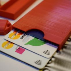 DSC_3094b.jpg Archivo STL gratis Caso de las tarjetas de crédito / cartera del titular・Diseño de impresión 3D para descargar