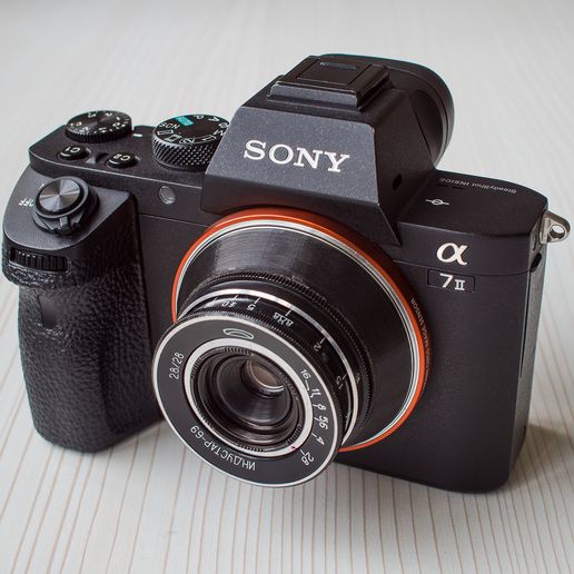 🎦 Adapter L39 M39 to Sony E mount (NEX)・ STL File for 3D