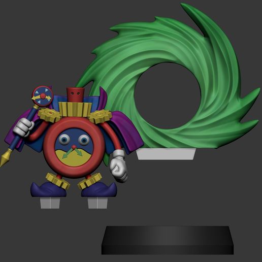 🐉 Yugioh - Time Wizard・ STL File for 3D printing・Cults