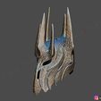02.jpg Sauron Helmet - Lord Of The Rings 3D print model