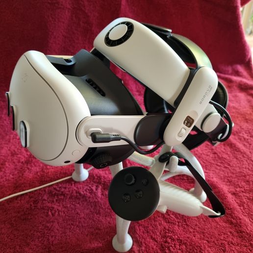 🎨 Quest 3 VR Headset Stand・ STL File for 3D printing・Cults