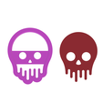 asasa2.png POLYMER CLA CUTTER , SKULL 6 SIZE