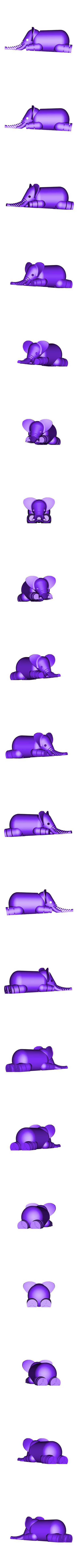 LFS_Elephant_Geant.stl Download free STL file Elephant • 3D printer design, leFabShop