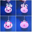 2019pig-3D03.jpg 2019 HAPPY CHINESE NEW YEAR-YEAR OF The Pig Keychain