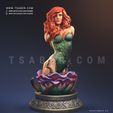 Poison Ivy bust Cults3d 02.jpg Poison Ivy Bust