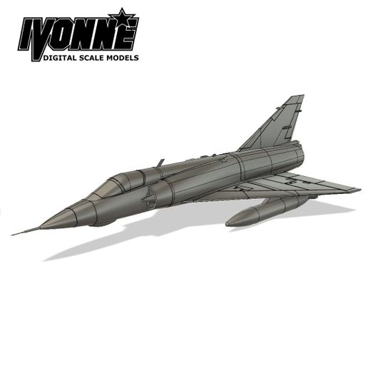 Mirage III 1 64 v7.jpg Mirage III Combat Aircraft 1:64 Scale Model