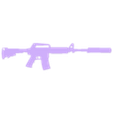 m4a1-s .stl CS GO M4A1-S KEYCHAIN