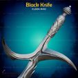 3.jpg Black Knife Cosplay Elden Ring - STL File 3D print model