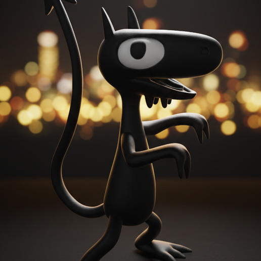 Dino-Friendly: Stylized Collectible Model (High-Poly)