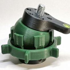 331d09f942716098e11a1c5cec75b10a_display_large.jpg Free STL file Tripod Leveler・3D printer design to download