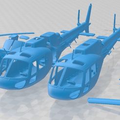 Eurocopter-AS350-BA-Partes-1.jpg Fichier 3D Eurocopter AS350 BA Hélicoptère imprimable・Objet imprimable en 3D à télécharger