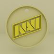 01.jpg Archivo OBJ Llavero con logotipo NAVI・Modelo de impresión 3D para descargar