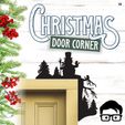 020a.jpg 🎅 Christmas door corners vol. 2 💸 Multipack of 10 models 💸 (santa, decoration, decorative, home, wall decoration, winter) - by AM-MEDIA