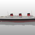 3.jpg SS Normandie ocean liner 1/600 scale printable model kit