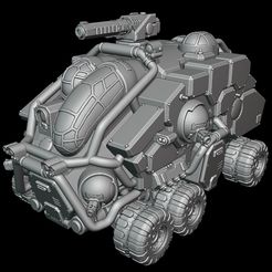 jXtjEgY6oQI.jpg Файл STL гномий космический грузовик・3D-печатная модель для загрузки