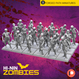 Hi-nin-Zombies.png Samurai Skeleton Warrior FREE STL
