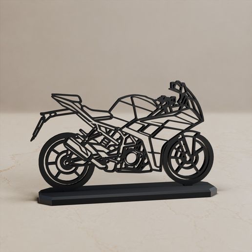 KTM RC 390 MODELL STAND DECOR