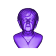 angela_merkel_FDM.obj Angela Merkel 3D print model