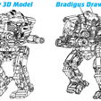 Merlin-3D-Line-Art2.png American Mecha Wizard