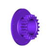 Gear20-Sun01.stl Radial Engine, 14-Cylinders, Cutaway