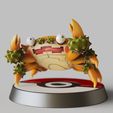 Klawf.1700.jpg Klawf - LEGENDARY -pokemon scarlet and violet pokedex- FAN ART - POKÉMON FIGURINE