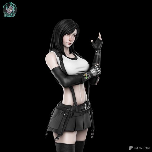 03.jpeg Tifa Lockhart FINAL FANTASY VII STL - Ready for 3D Printing