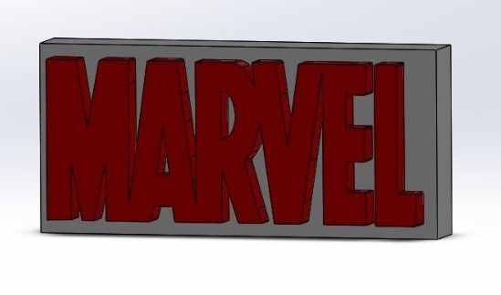 Marvel Stl Vector Download free STL file marvel logo • Object to 3D print ・ Cults