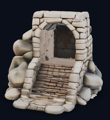 Dungeon entrance.