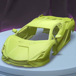 a001.png STL file LAMBORGHINI SIAN 2020 (1/24) printable car body・3D printer model to download