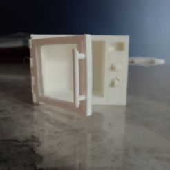 20220119_091119.jpg STL file doll house microwave・Model to download and 3D print, naomid93