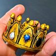 Custom_Magic_The_Gathering_Monarch_Mox_Crown_Painted_4.jpg MTG - Monarch Mox Crown Token